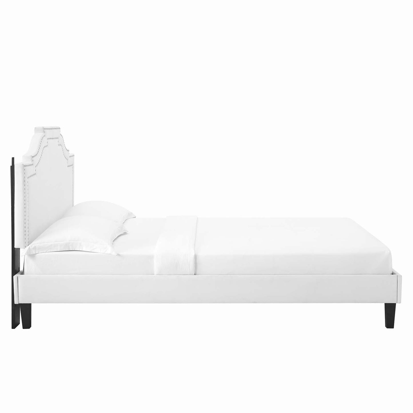 Adelaide Performance Velvet Queen Platform Bed By Modway - MOD-6582 | Beds | Modishstore - 98