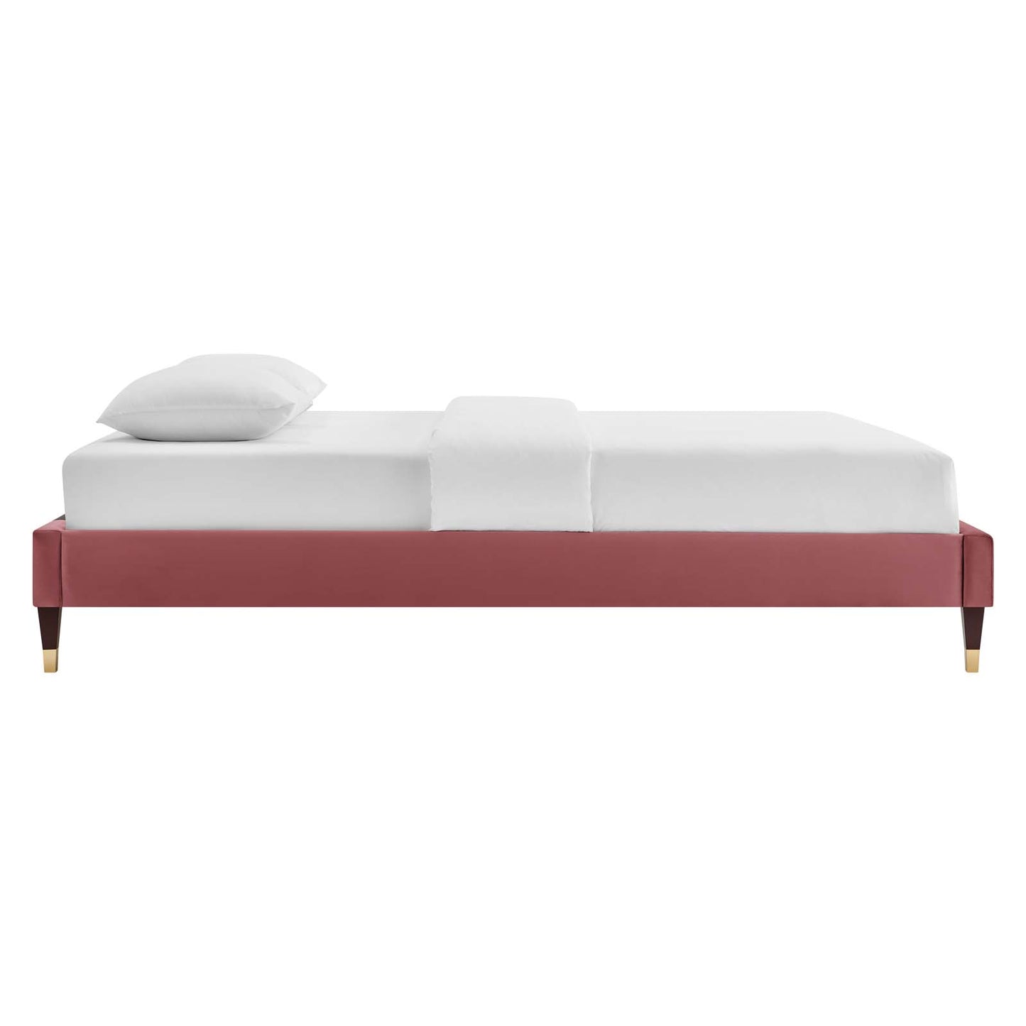 Colette Queen Performance Velvet Platform Bed By Modway - MOD-6584 | Beds | Modishstore - 32