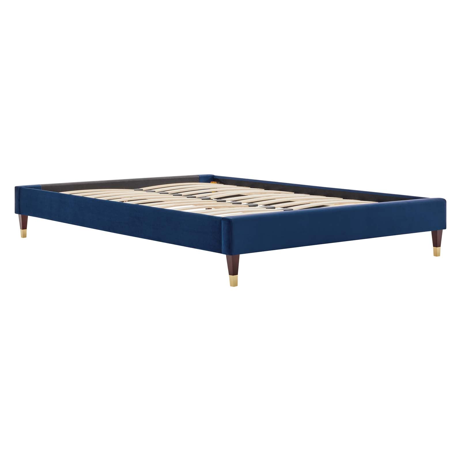 Colette Queen Performance Velvet Platform Bed By Modway - MOD-6584 | Beds | Modishstore - 79