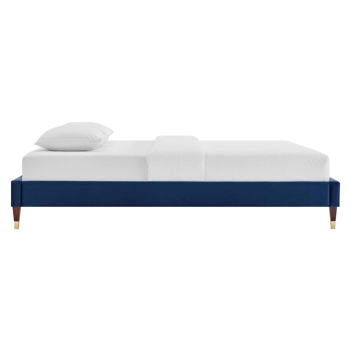 Colette Queen Performance Velvet Platform Bed By Modway - MOD-6584 | Beds | Modishstore - 80