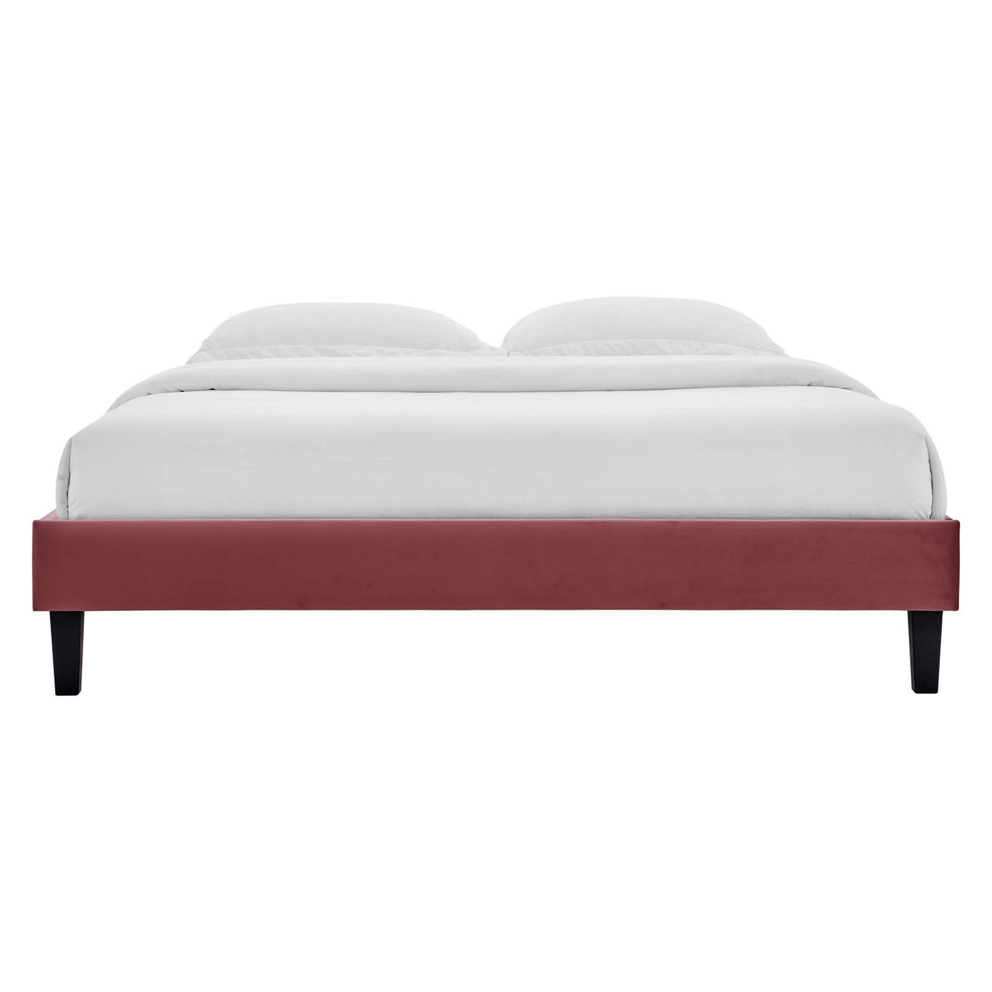 Reagan Queen Performance Velvet Platform Bed By Modway - MOD-6588 | Beds | Modishstore - 32