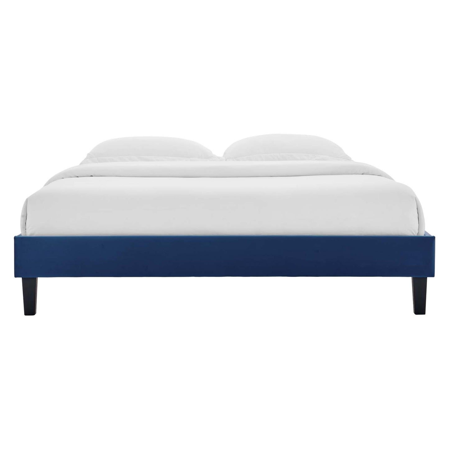 Reagan Queen Performance Velvet Platform Bed By Modway - MOD-6588 | Beds | Modishstore - 80