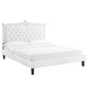 Clara Performance Velvet Queen Platform Bed By Modway - MOD-6594 | Beds | Modishstore - 78