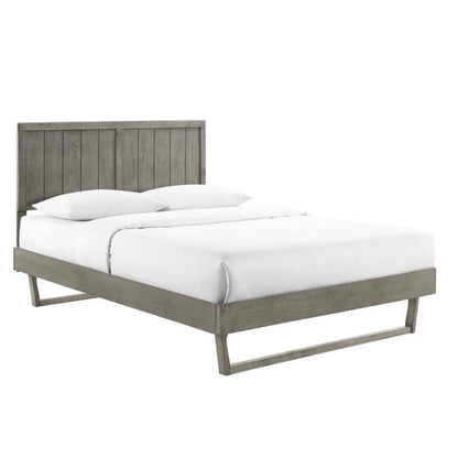 Modway Alana Full Wood Platform Bed With Angular Frame - MOD-6616 | Beds | Modishstore - 12