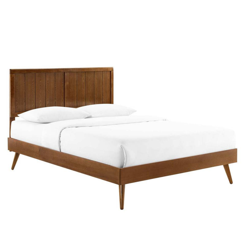 Modway Alana Twin Wood Platform Bed With Splayed Legs - MOD-6621 | Beds | Modishstore - 13