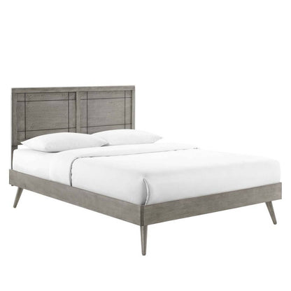 Modway Marlee Full Wood Platform Bed With Splayed Legs - MOD-6628 | Beds | Modishstore - 12