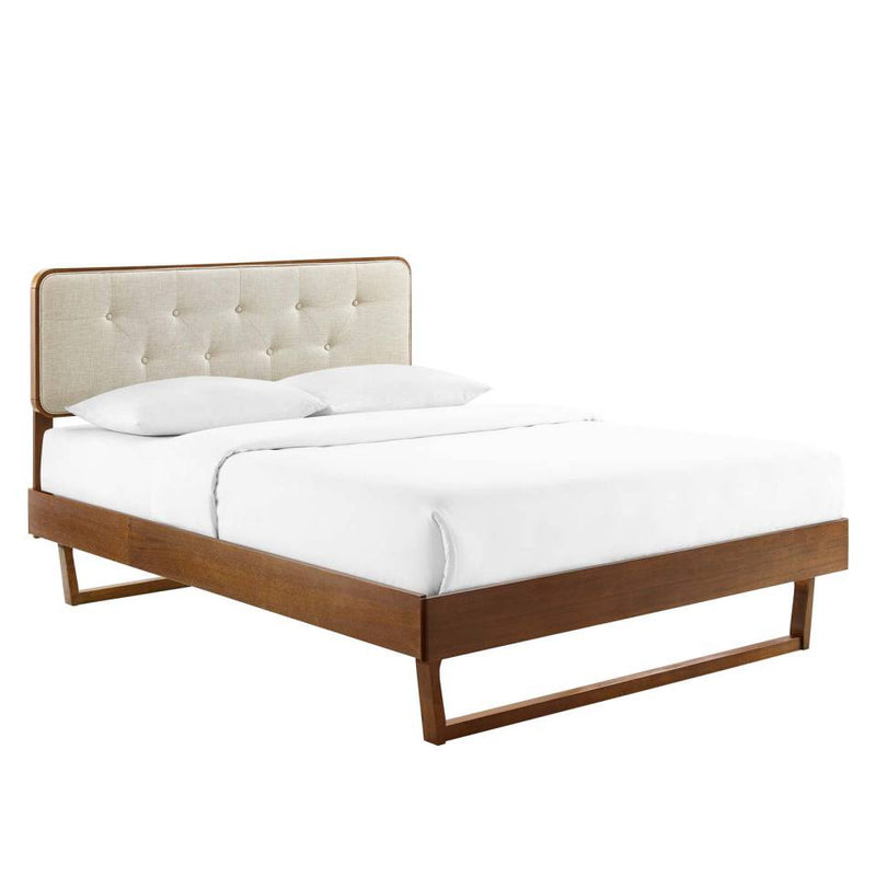 Modway Bridgette Full Wood Platform Bed With Angular Frame - MOD-6643 | Beds | Modishstore - 13