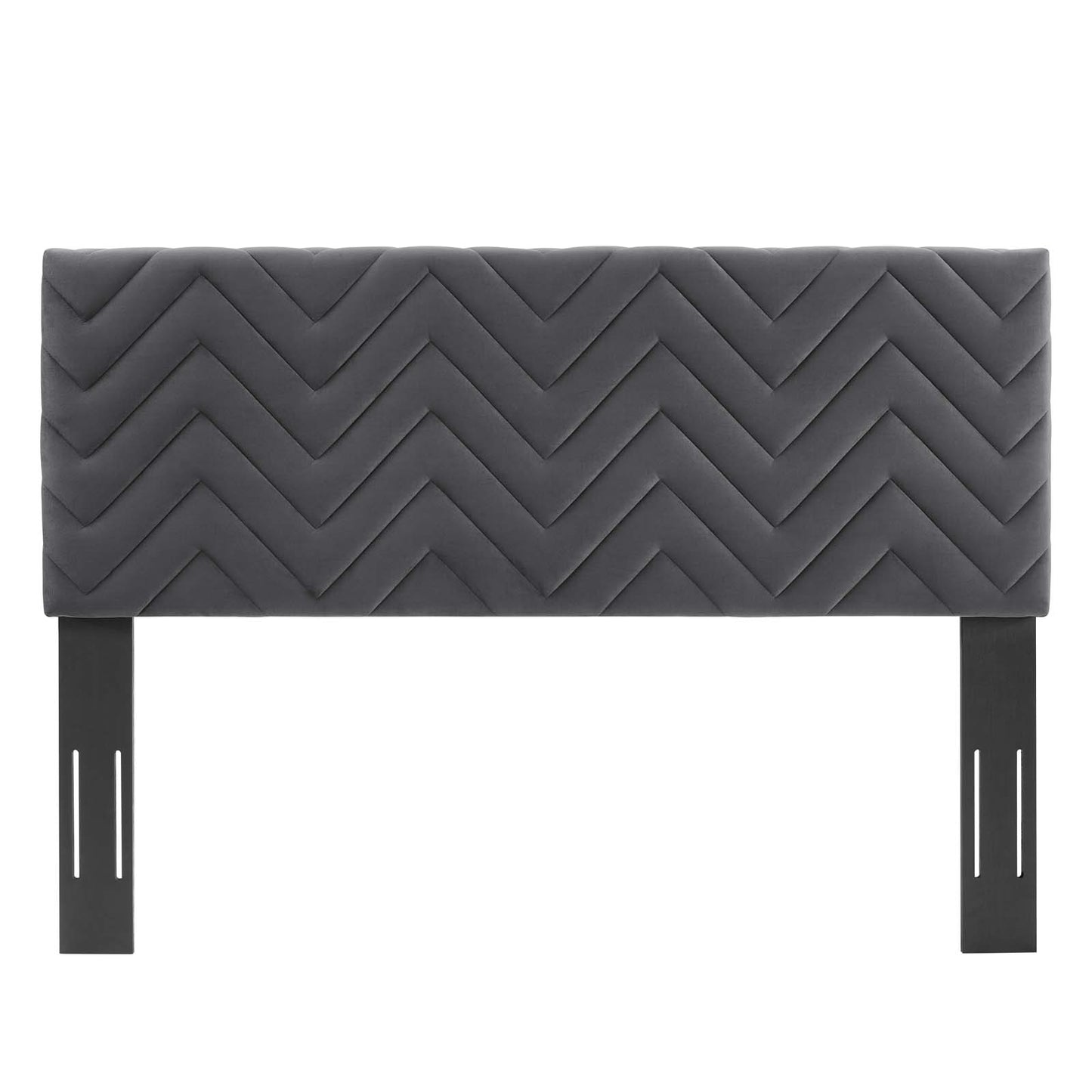 Mercy Chevron Tufted Performance Velvet Twin Headboard By Modway - MOD-6658 | Headboards | Modishstore - 3