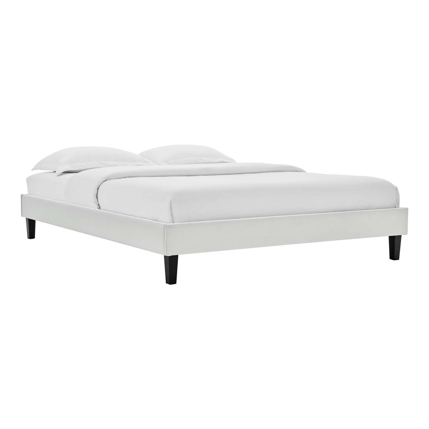 Modway Elise Queen Performance Velvet Platform Bed - MOD-6692 | Beds | Modishstore - 20