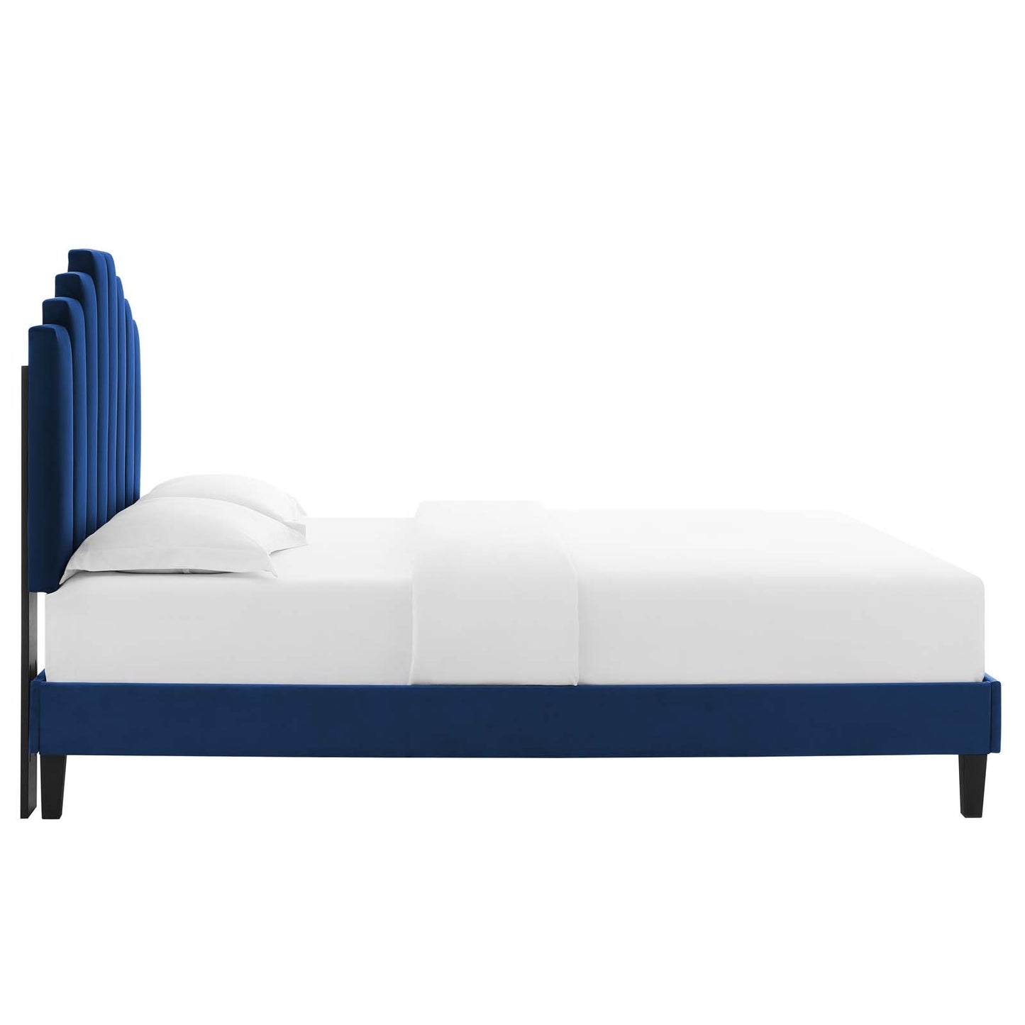 Modway Elise Queen Performance Velvet Platform Bed - MOD-6692 | Beds | Modishstore - 32