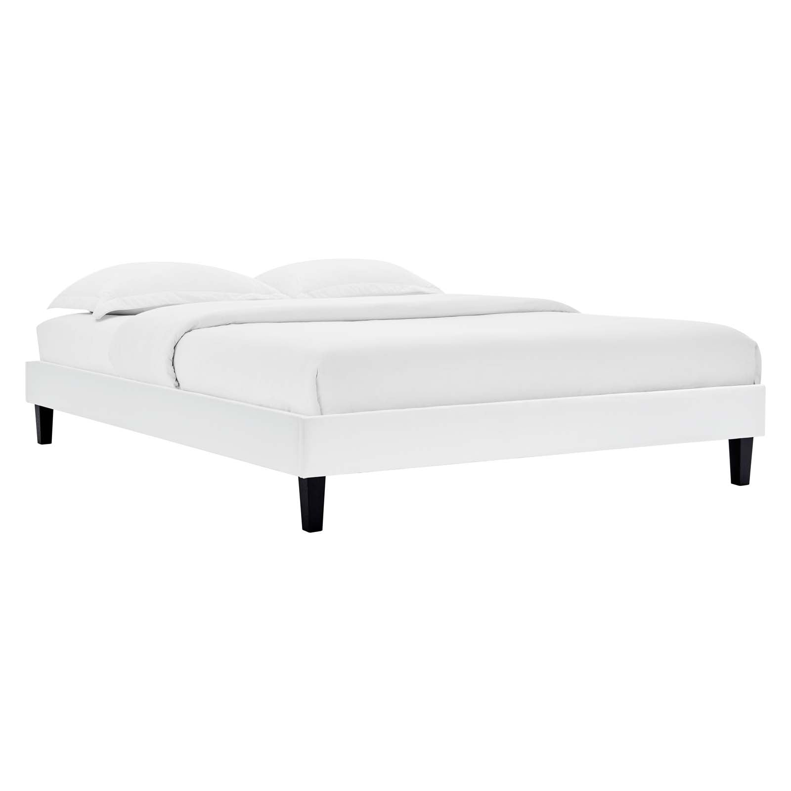 Modway Elise Queen Performance Velvet Platform Bed - MOD-6692 | Beds | Modishstore - 55