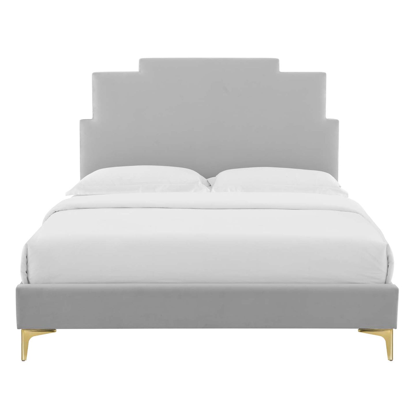 Modway Lindsey Performance Velvet Queen Platform Bed - MOD-6703 | Beds | Modishstore - 21