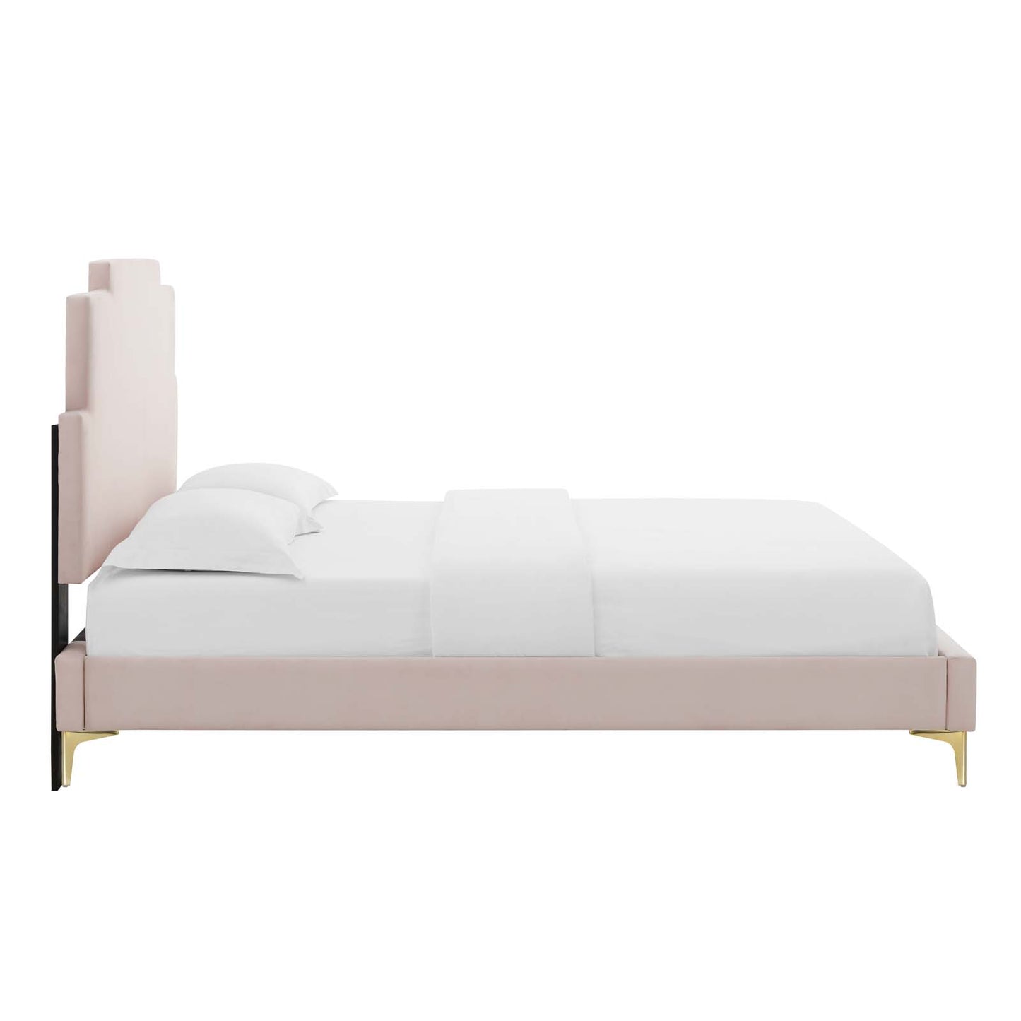 Modway Lindsey Performance Velvet Queen Platform Bed - MOD-6703 | Beds | Modishstore - 41