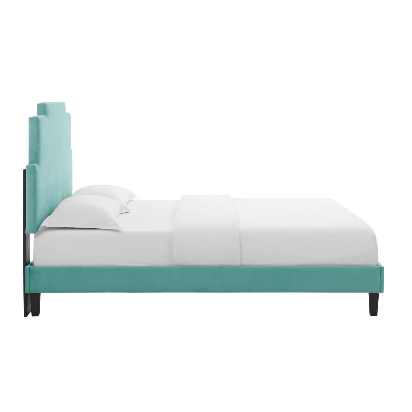 Modway Lindsey Performance Velvet Queen Platform Bed - MOD-6705 | Beds | Modishstore - 27