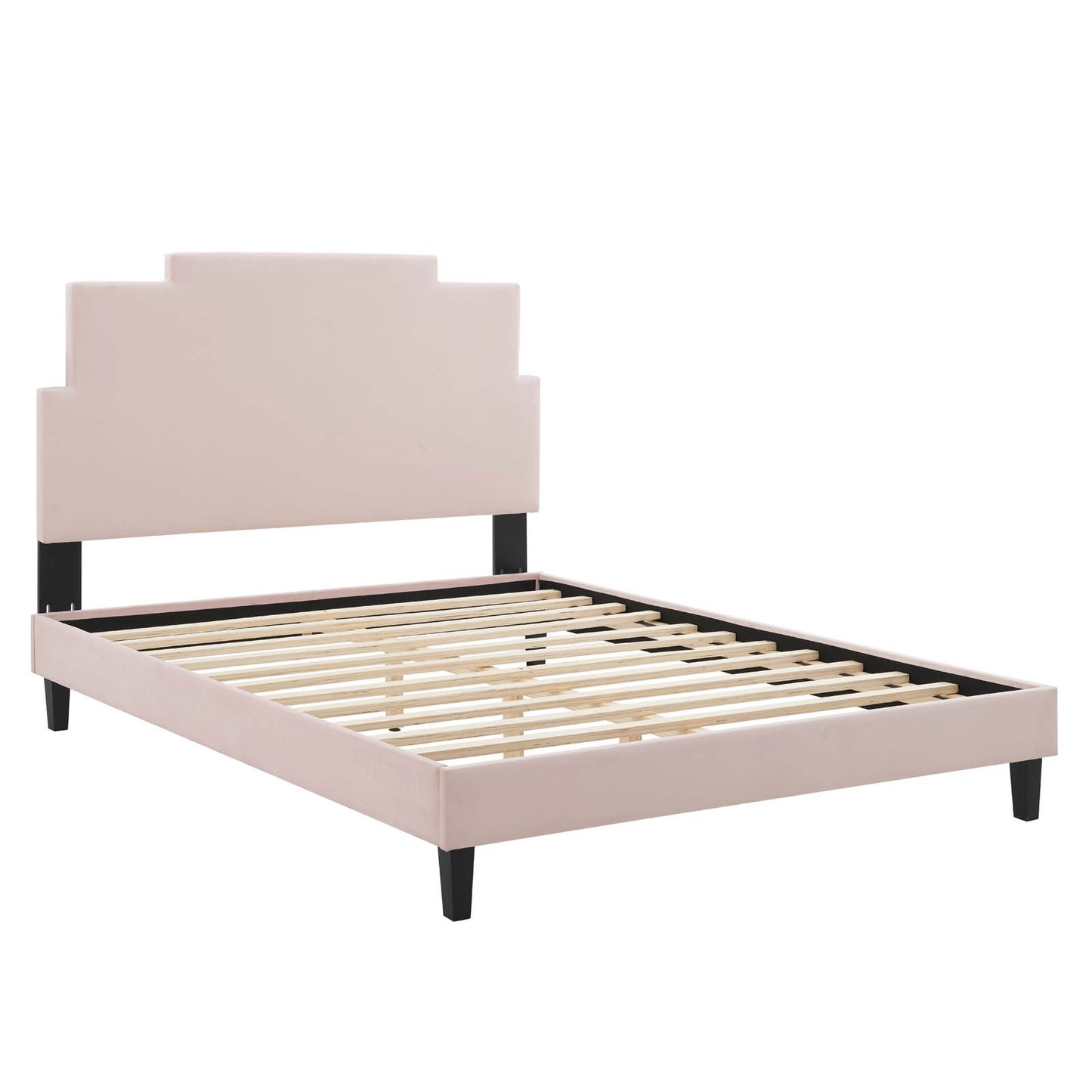 Modway Lindsey Performance Velvet Queen Platform Bed - MOD-6705 | Beds | Modishstore - 38