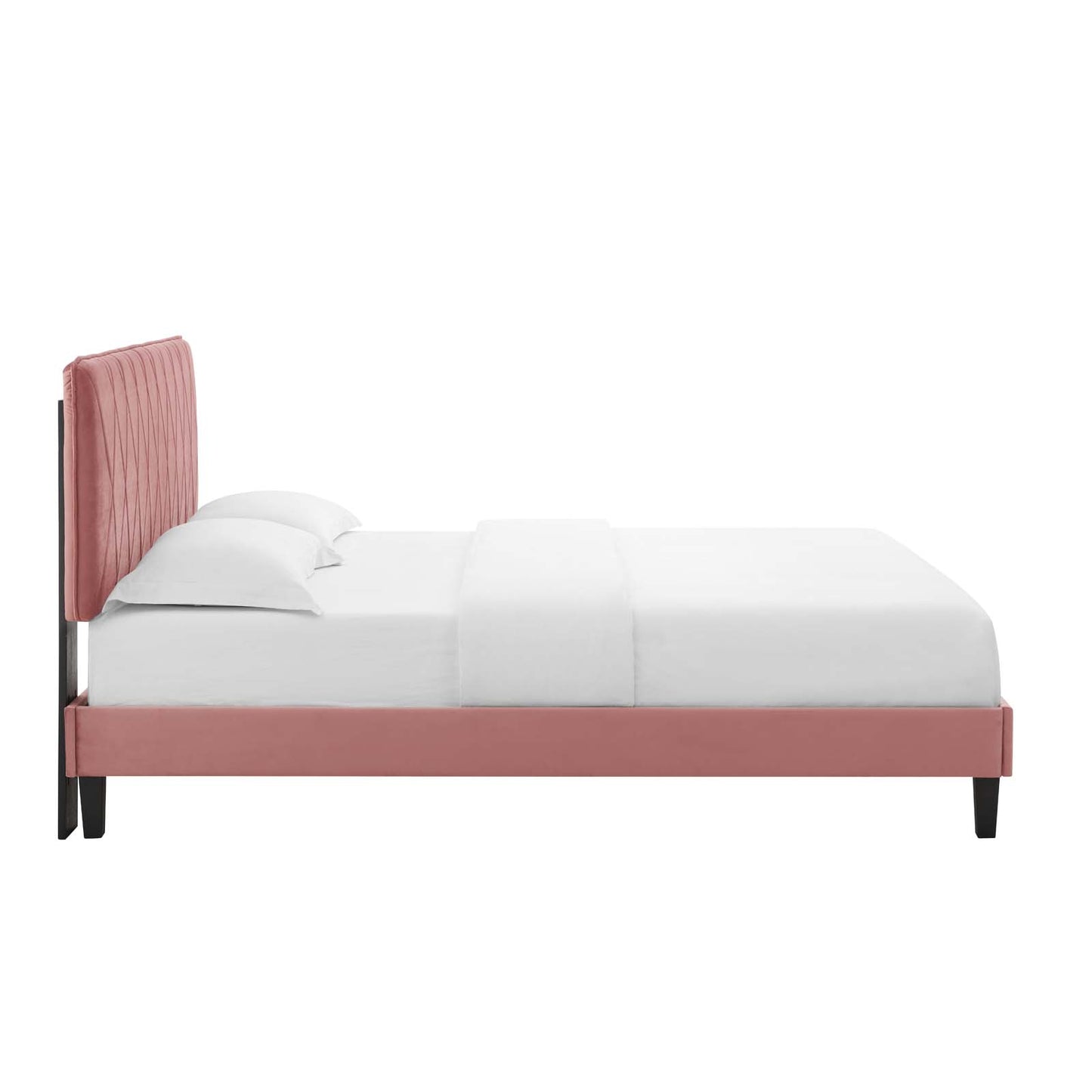 Modway Phillipa Performance Velvet Queen Platform Bed - MOD-6708 | Beds | Modishstore - 13