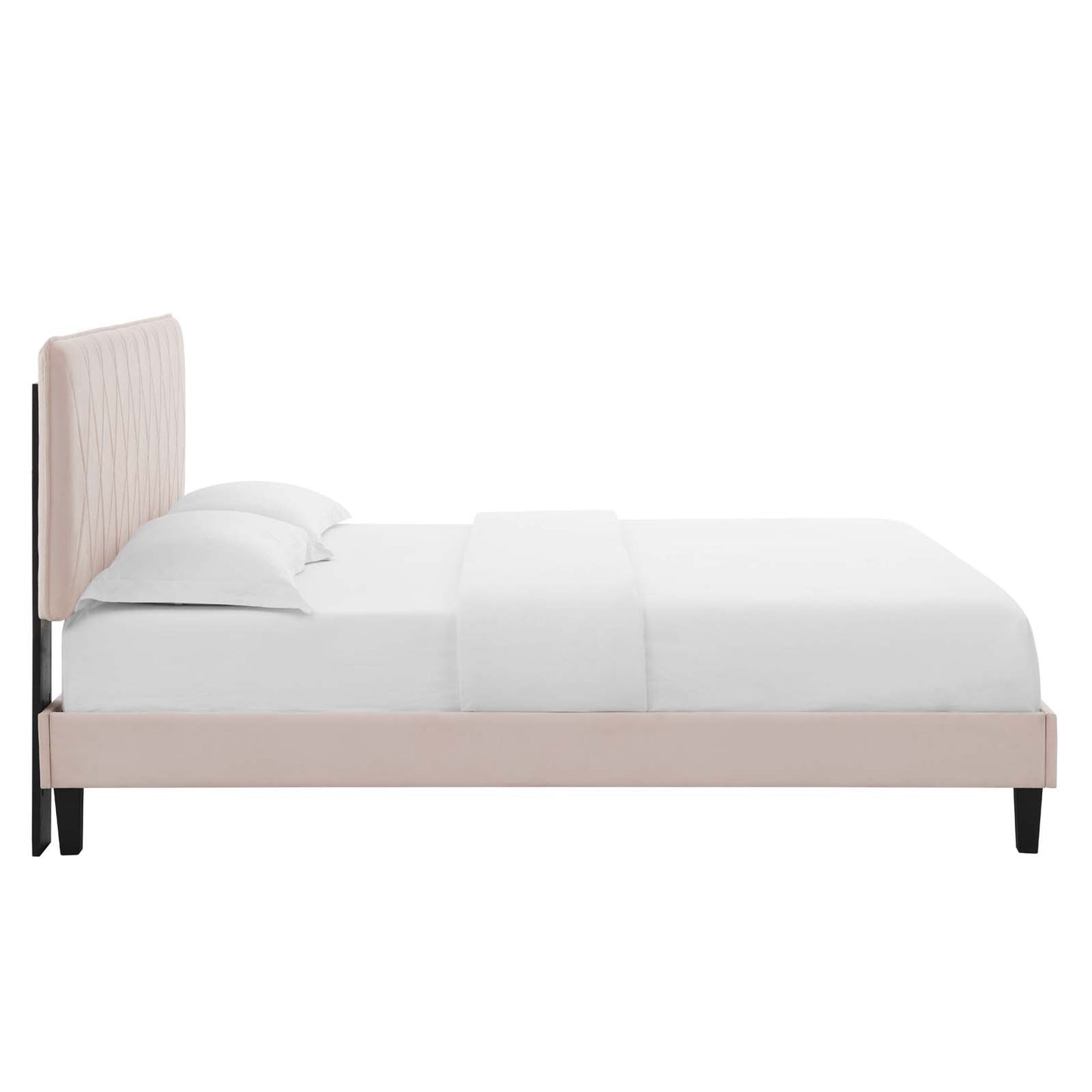 Modway Phillipa Performance Velvet Queen Platform Bed - MOD-6708 | Beds | Modishstore - 41