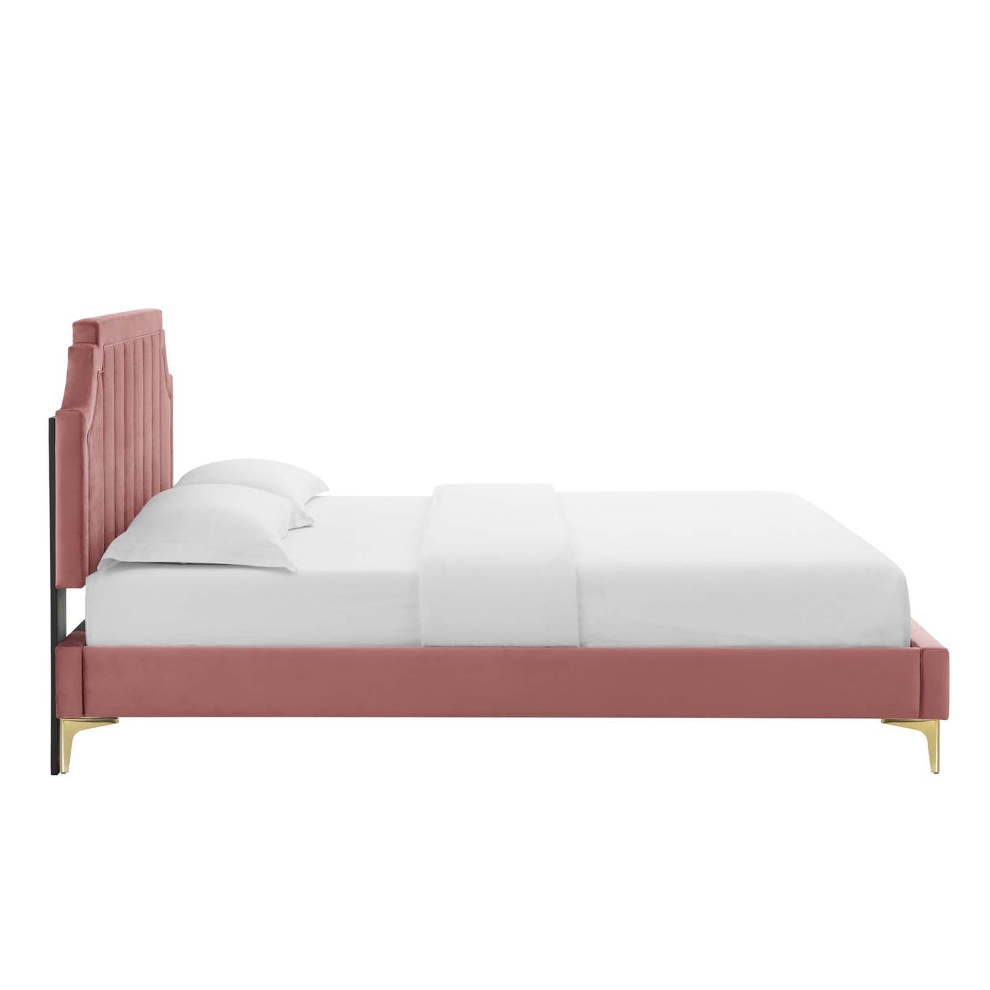 Modway Sienna Performance Velvet Queen Platform Bed - MOD-6712 | Beds | Modishstore - 12