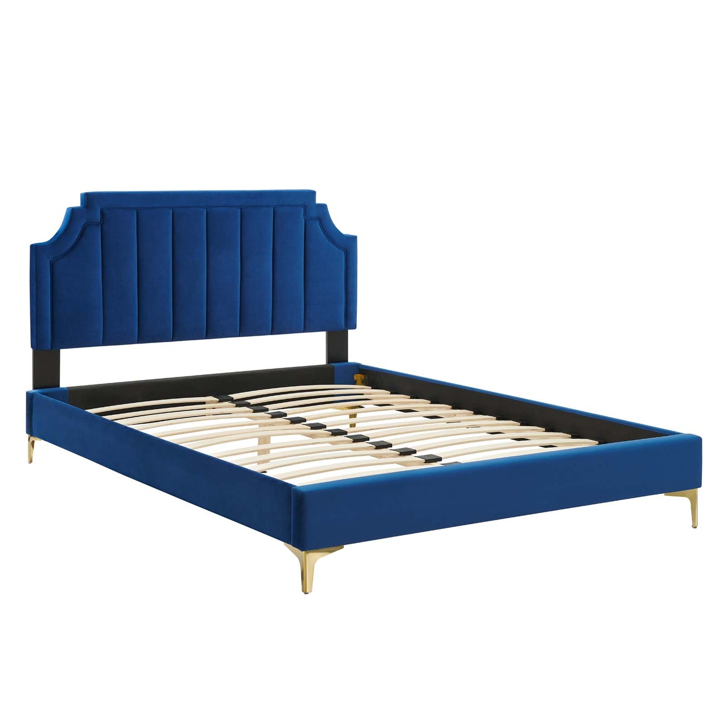 Modway Sienna Performance Velvet Queen Platform Bed - MOD-6712 | Beds | Modishstore - 31