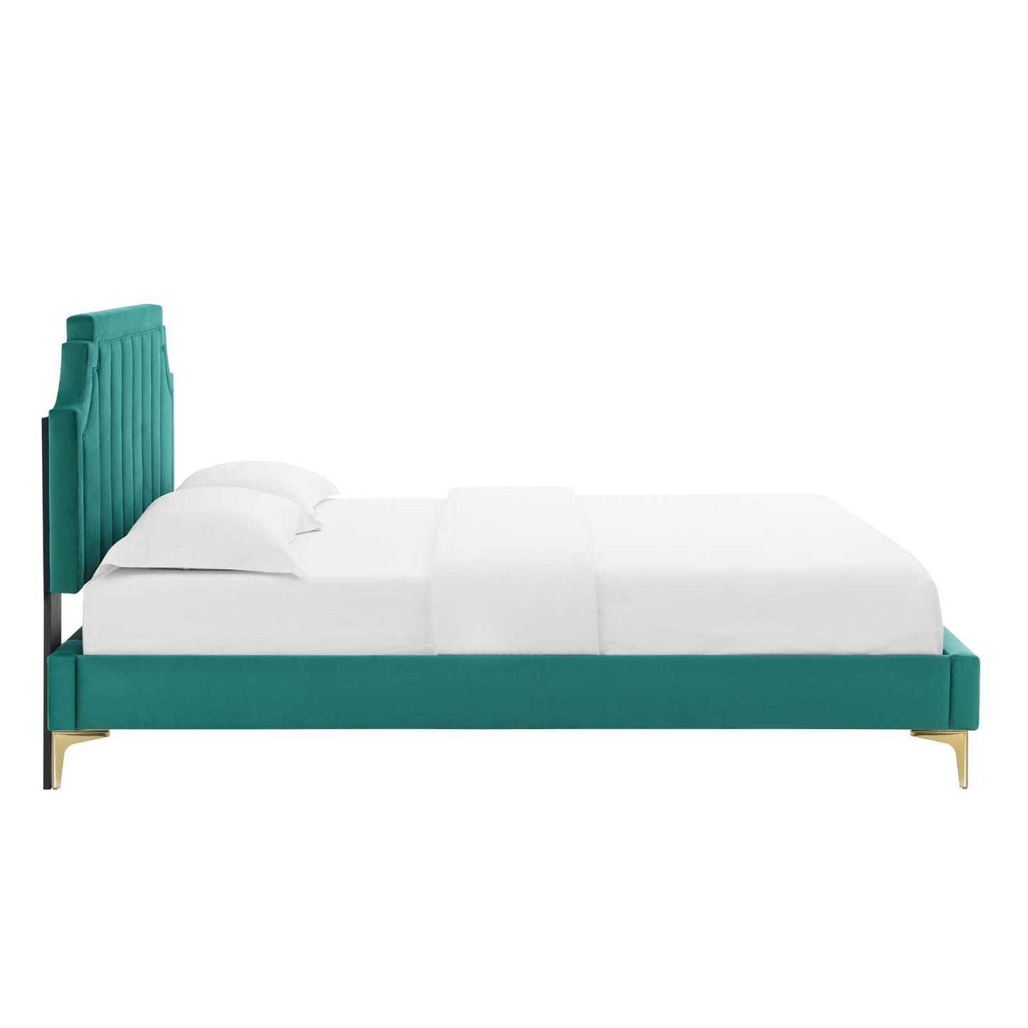 Modway Sienna Performance Velvet Queen Platform Bed - MOD-6712 | Beds | Modishstore - 47