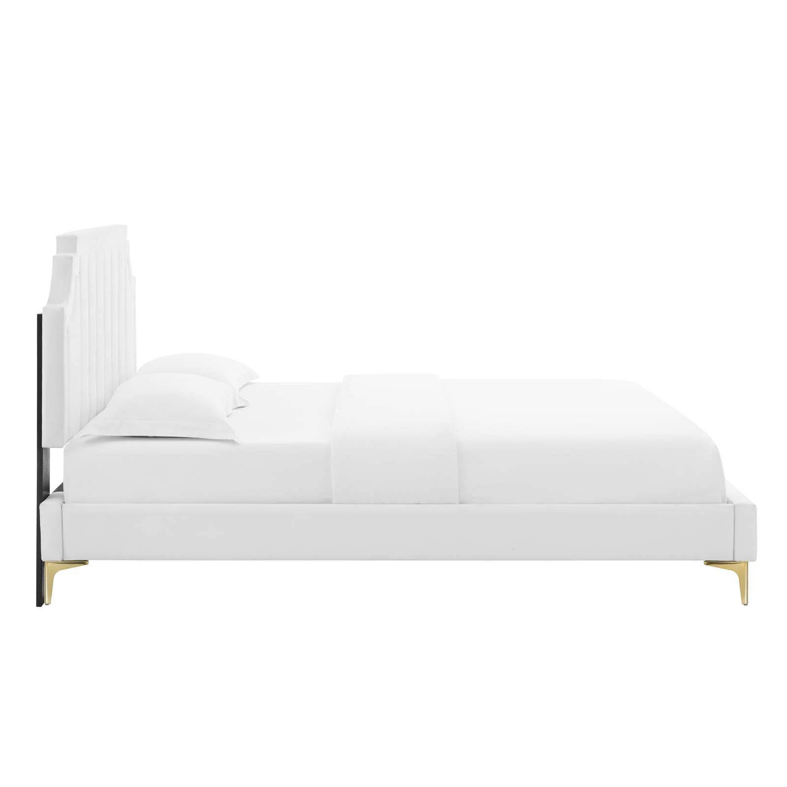 Modway Sienna Performance Velvet Queen Platform Bed - MOD-6712 | Beds | Modishstore - 54