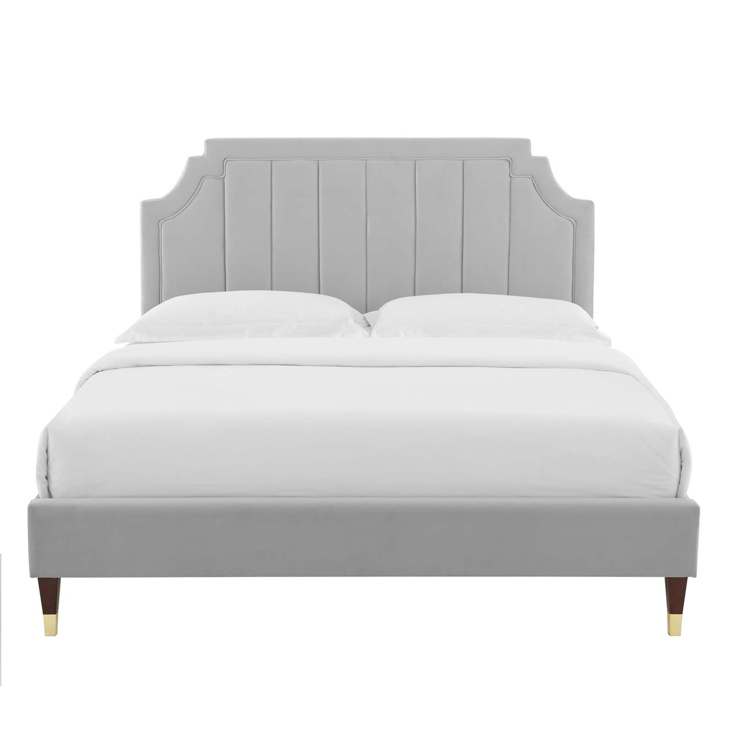 Modway Sienna Performance Velvet Queen Platform Bed - MOD-6713 | Beds | Modishstore - 20