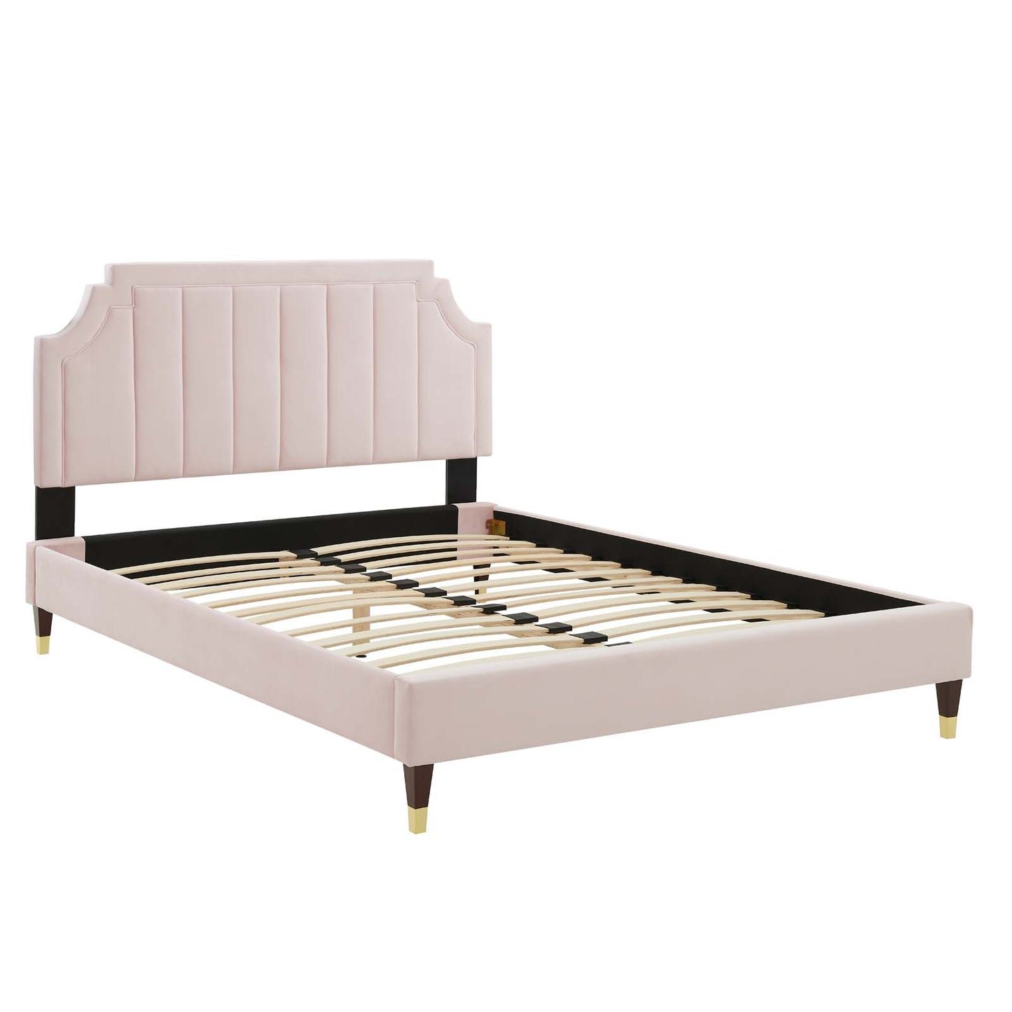 Modway Sienna Performance Velvet Queen Platform Bed - MOD-6713 | Beds | Modishstore - 38