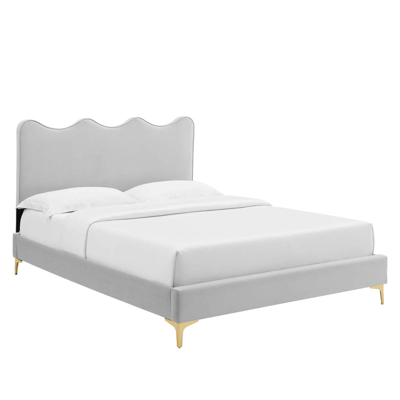 Current Performance Velvet Twin Platform Bed By Modway - MOD-6727 | Beds | Modishstore - 23