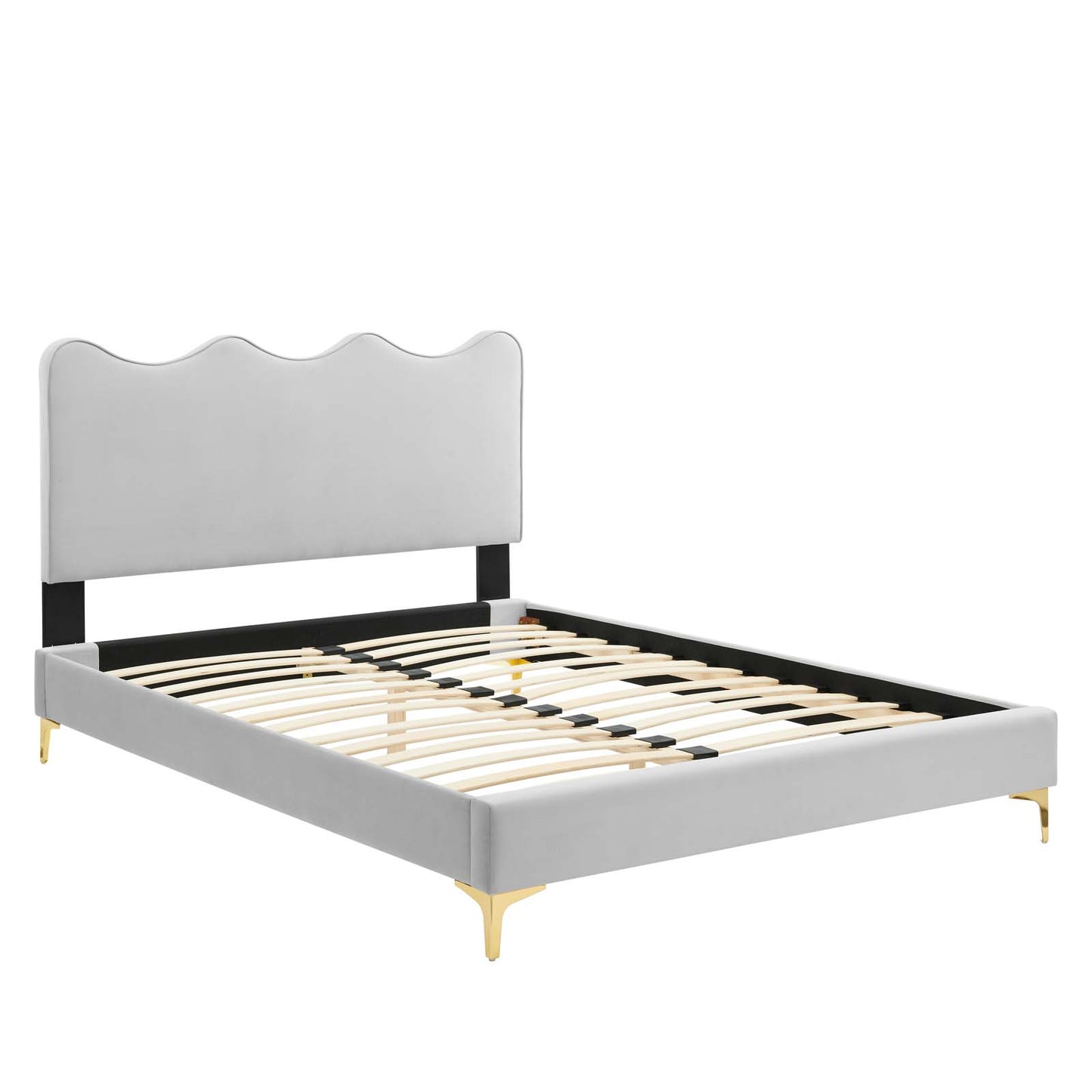 Current Performance Velvet Twin Platform Bed By Modway - MOD-6727 | Beds | Modishstore - 28