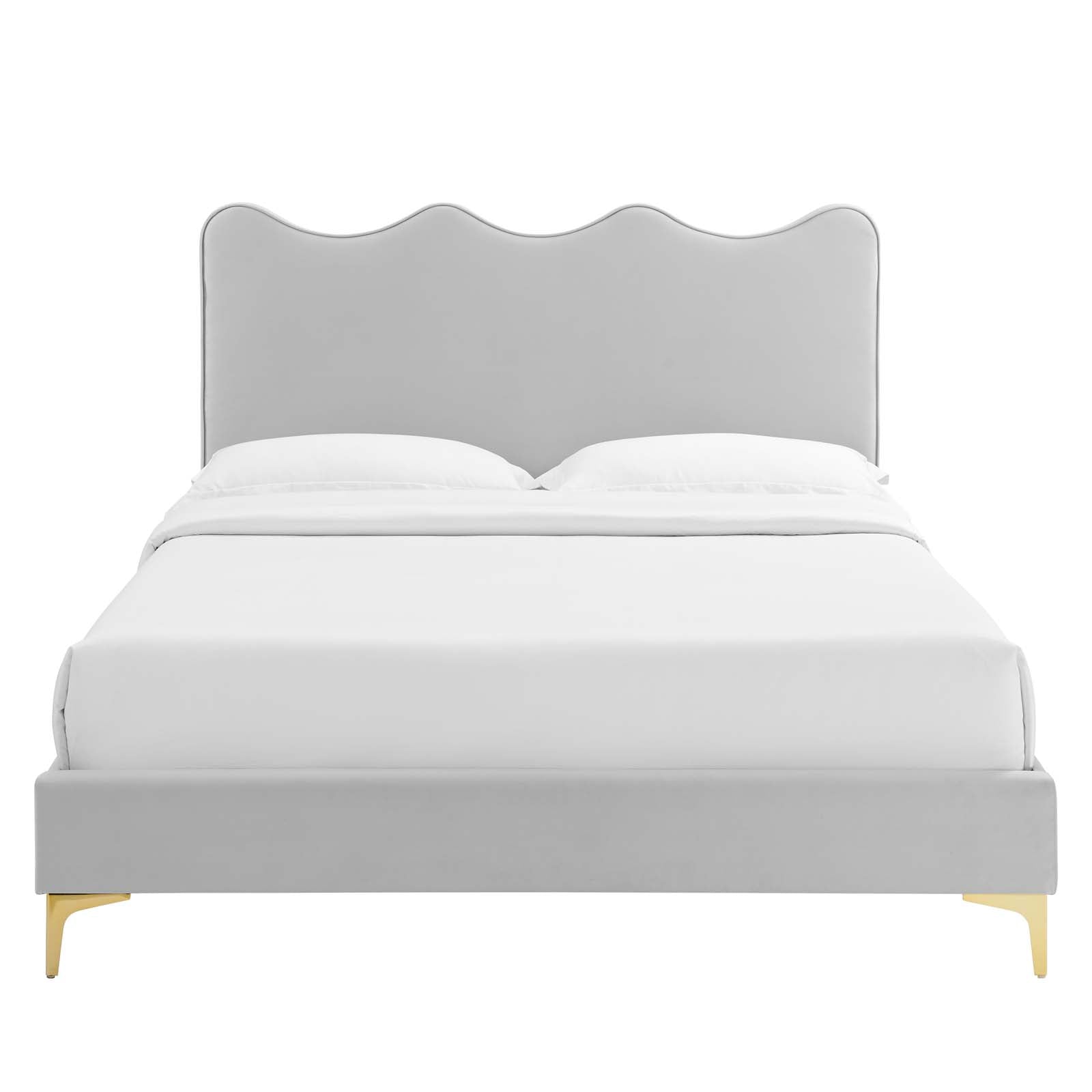 Current Performance Velvet Twin Platform Bed By Modway - MOD-6727 | Beds | Modishstore - 30