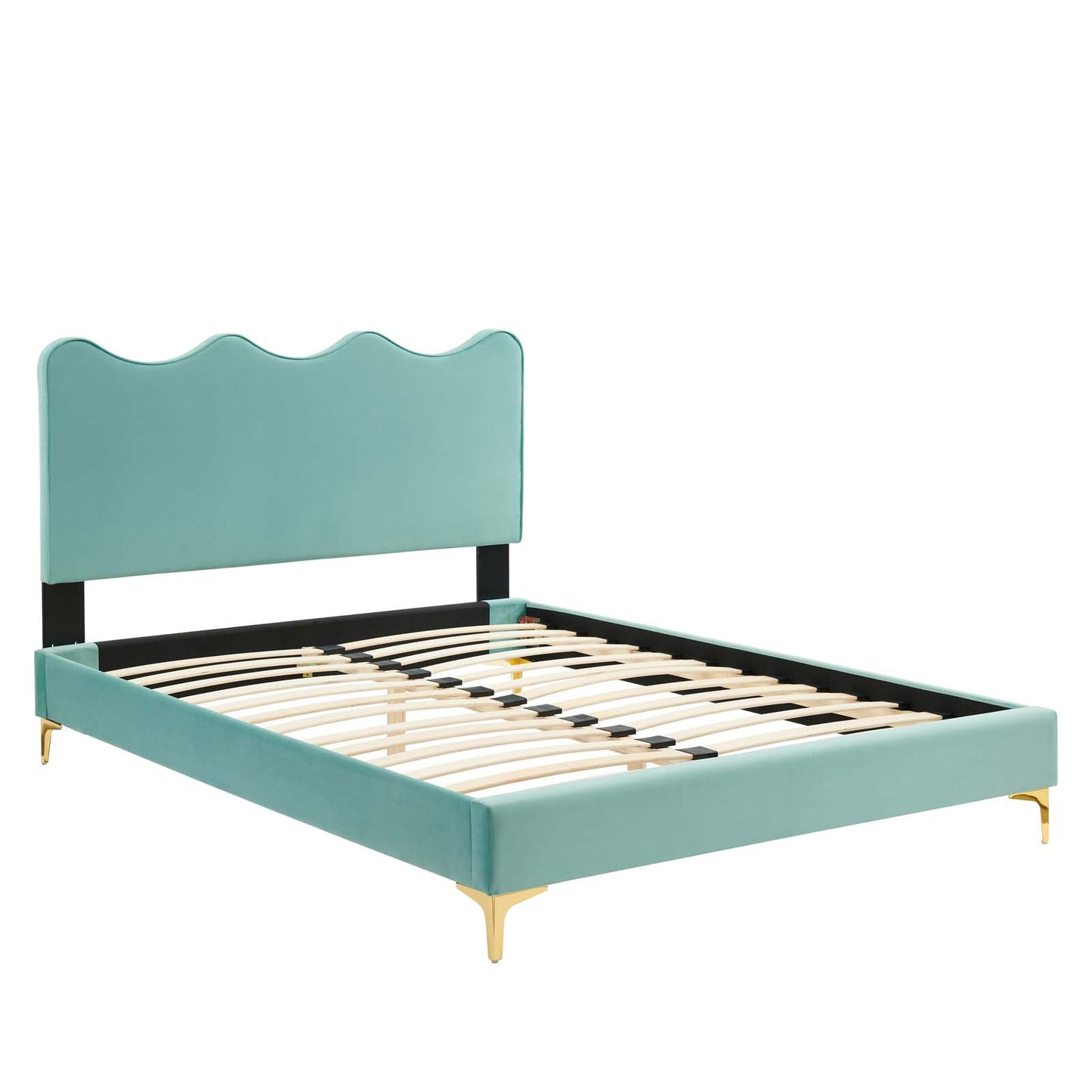 Current Performance Velvet Twin Platform Bed By Modway - MOD-6727 | Beds | Modishstore - 39