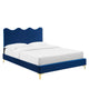 Current Performance Velvet Twin Platform Bed By Modway - MOD-6727 | Beds | Modishstore - 45