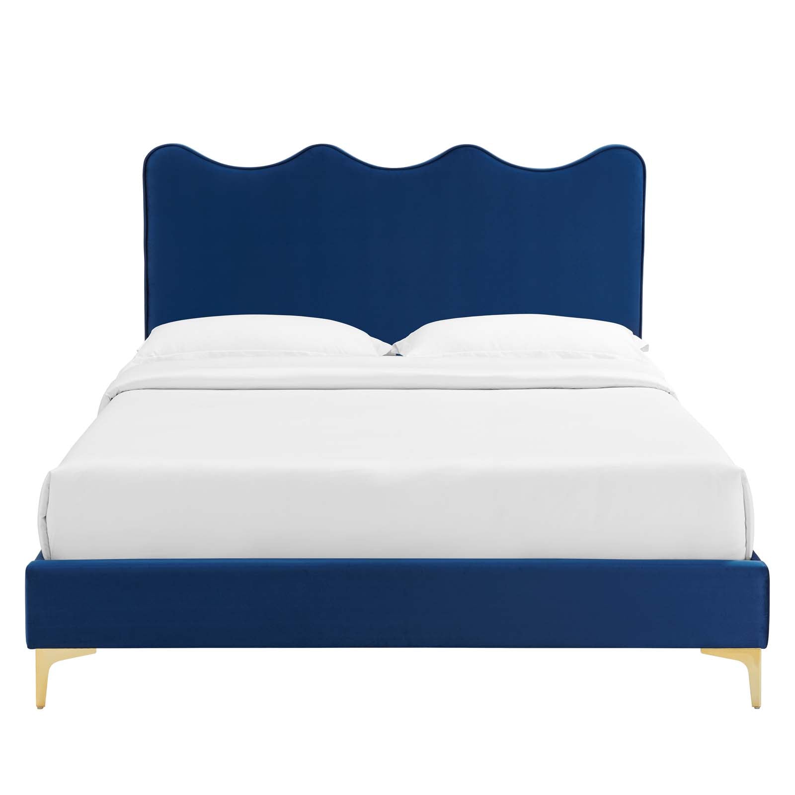 Current Performance Velvet Twin Platform Bed By Modway - MOD-6727 | Beds | Modishstore - 52