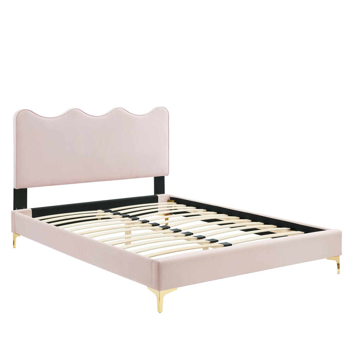 Current Performance Velvet Twin Platform Bed By Modway - MOD-6727 | Beds | Modishstore - 60