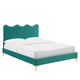 Current Performance Velvet Twin Platform Bed By Modway - MOD-6727 | Beds | Modishstore - 67