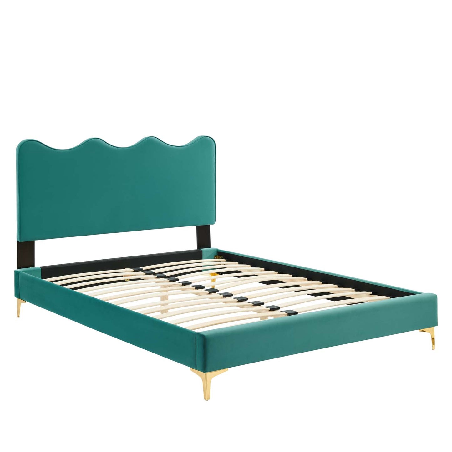 Current Performance Velvet Twin Platform Bed By Modway - MOD-6727 | Beds | Modishstore - 71