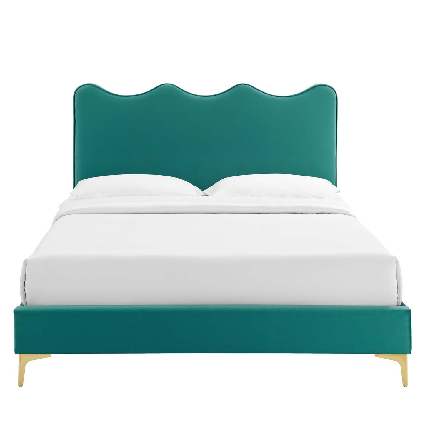 Current Performance Velvet Twin Platform Bed By Modway - MOD-6727 | Beds | Modishstore - 73