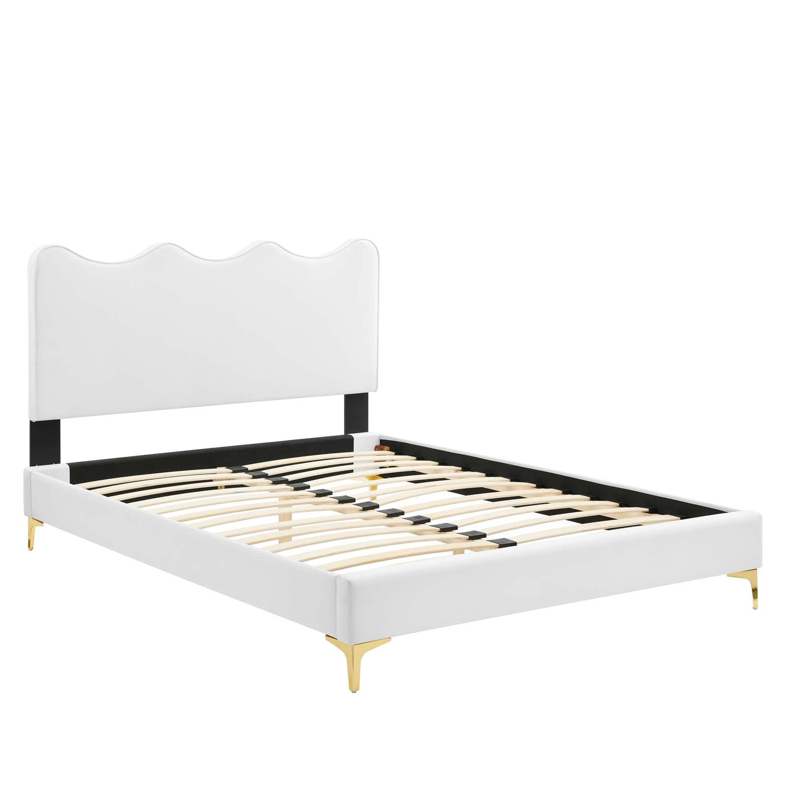 Current Performance Velvet Twin Platform Bed By Modway - MOD-6727 | Beds | Modishstore - 83