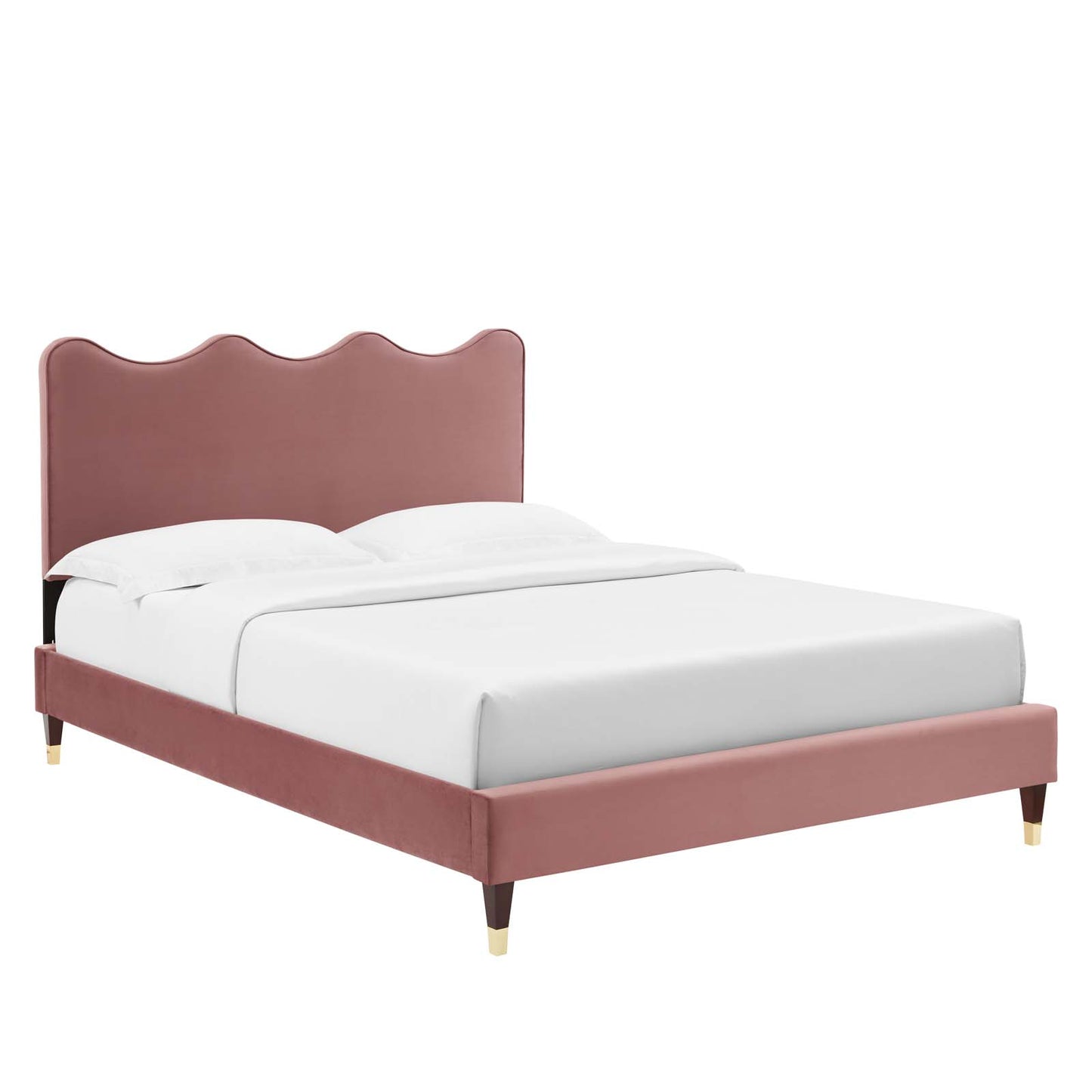 Current Performance Velvet Twin Platform Bed By Modway - MOD-6728 | Beds | Modishstore - 12