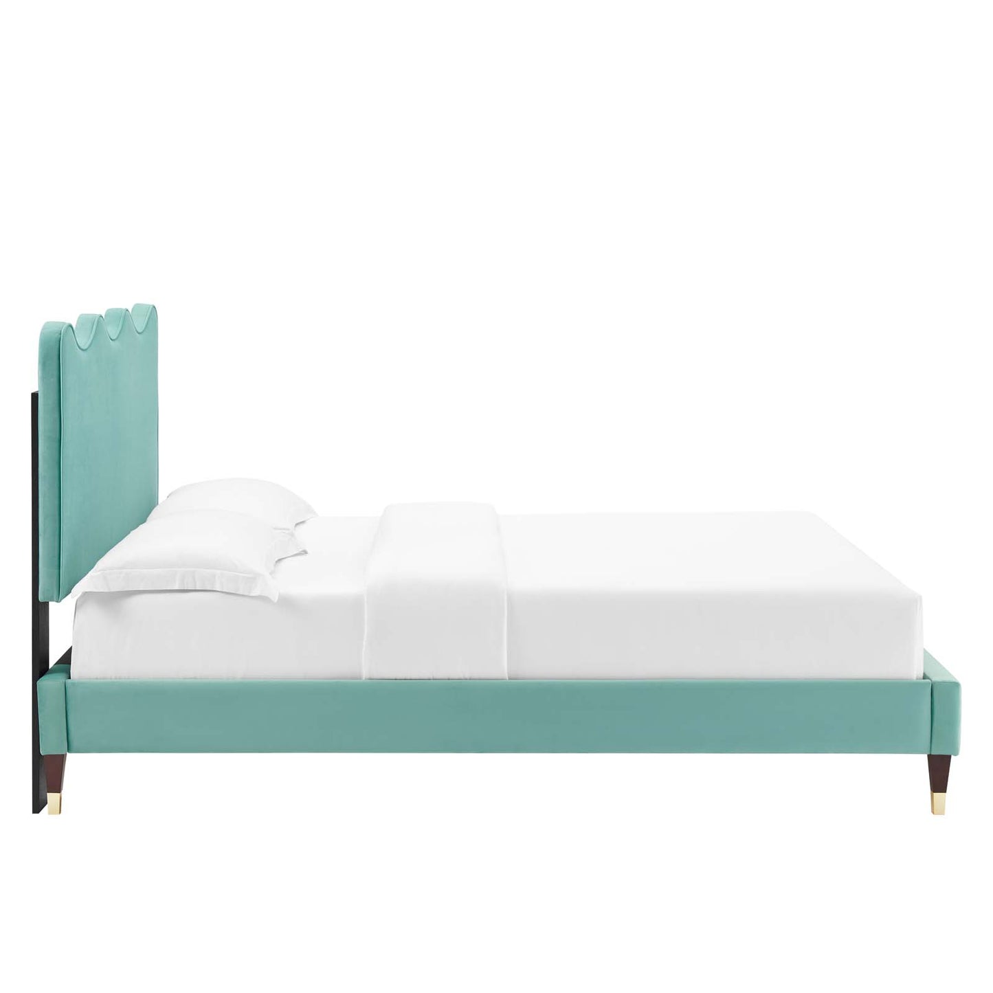 Current Performance Velvet Twin Platform Bed By Modway - MOD-6728 | Beds | Modishstore - 38