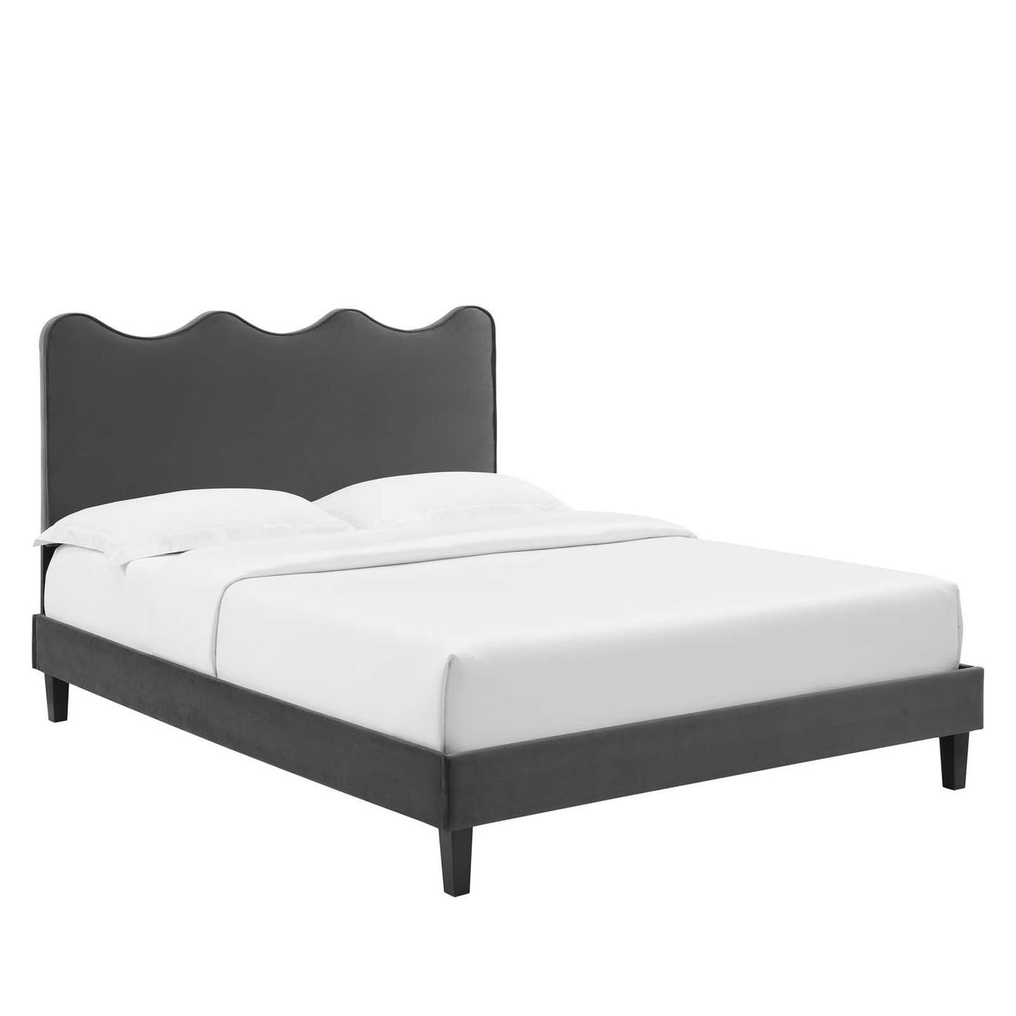 Current Performance Velvet Full Platform Bed By Modway - MOD-6732 | Beds | Modishstore - 2