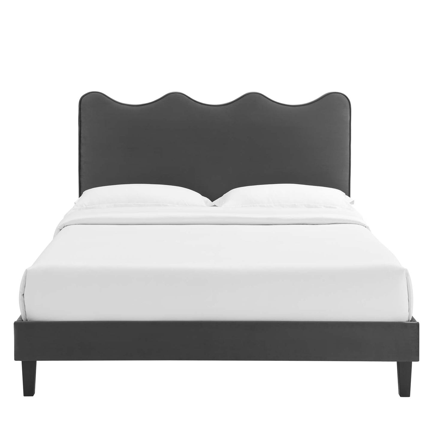 Current Performance Velvet Full Platform Bed By Modway - MOD-6732 | Beds | Modishstore - 8