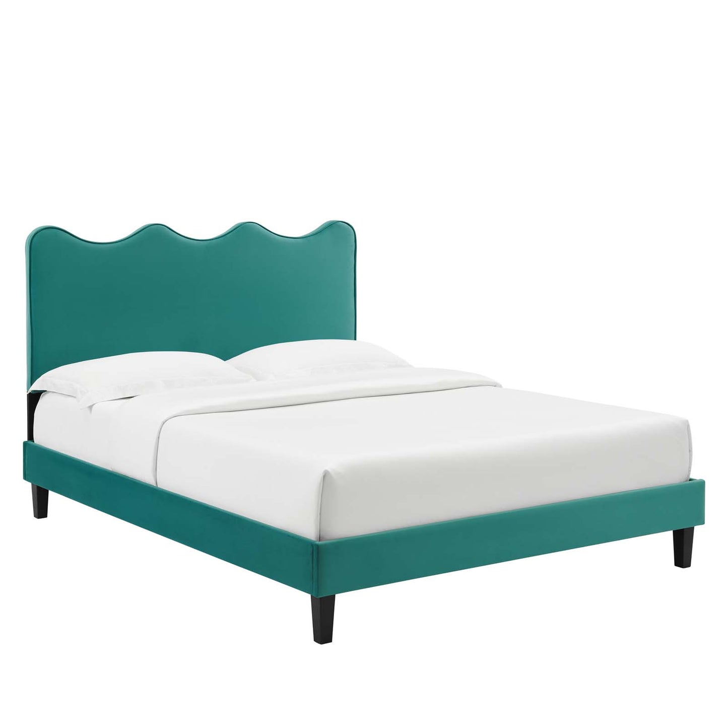 Current Performance Velvet Full Platform Bed By Modway - MOD-6732 | Beds | Modishstore - 67