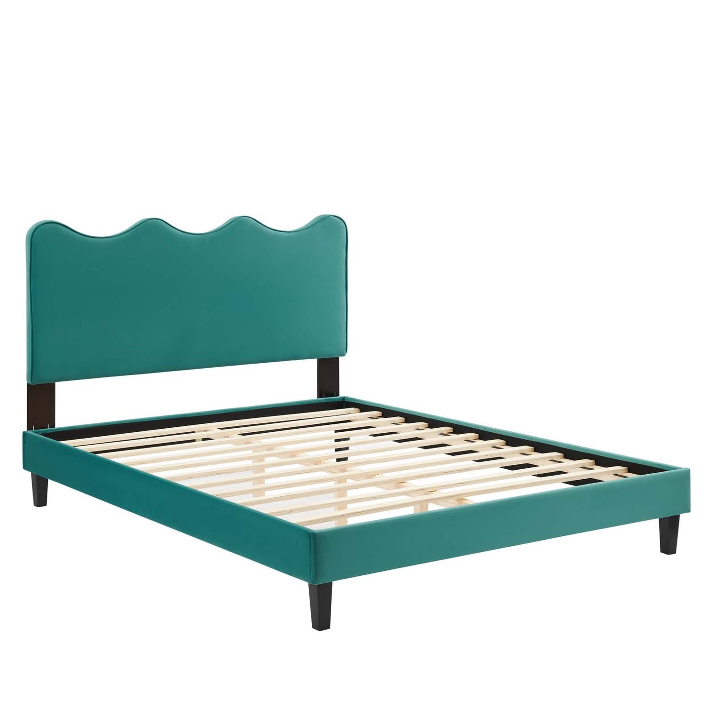 Current Performance Velvet Full Platform Bed By Modway - MOD-6732 | Beds | Modishstore - 72