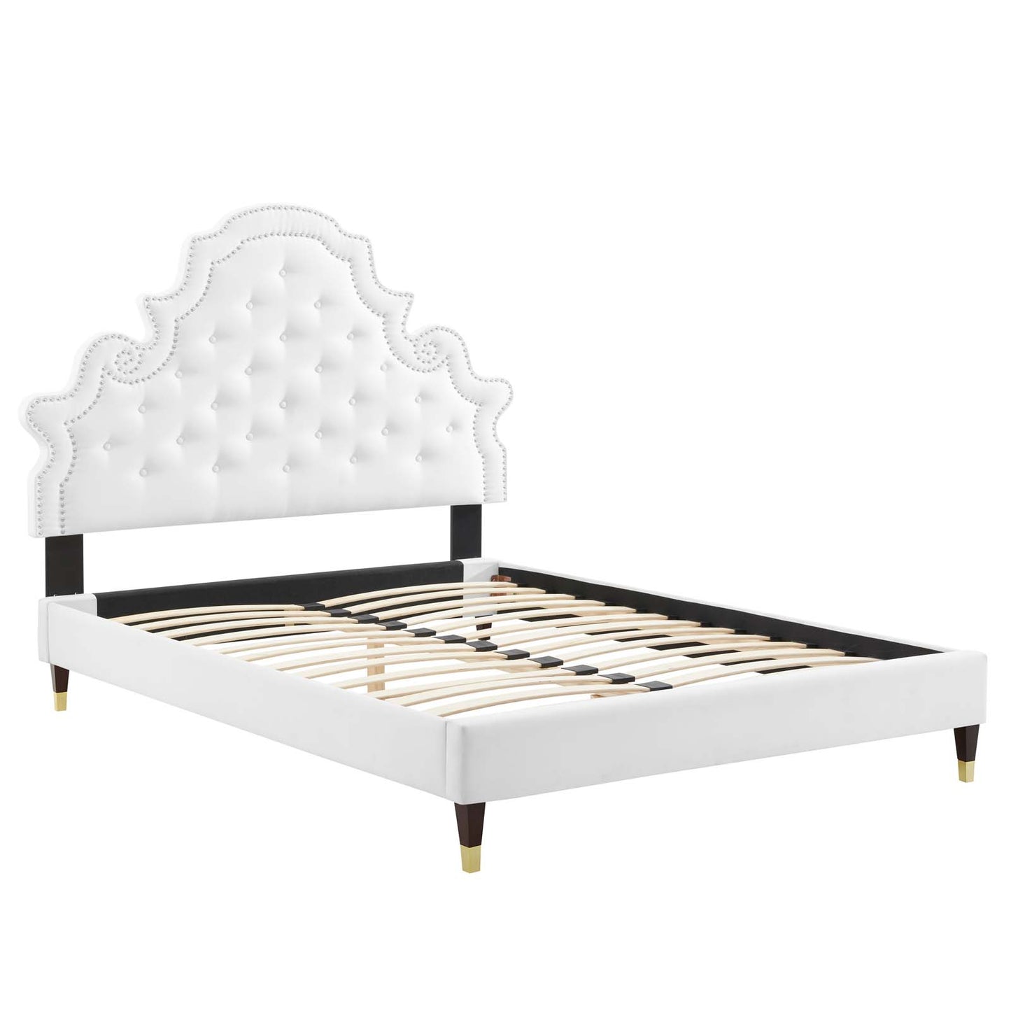 Modway Gwyneth Tufted Performance Velvet King Platform Bed - MOD-6761 | Beds | Modishstore - 52