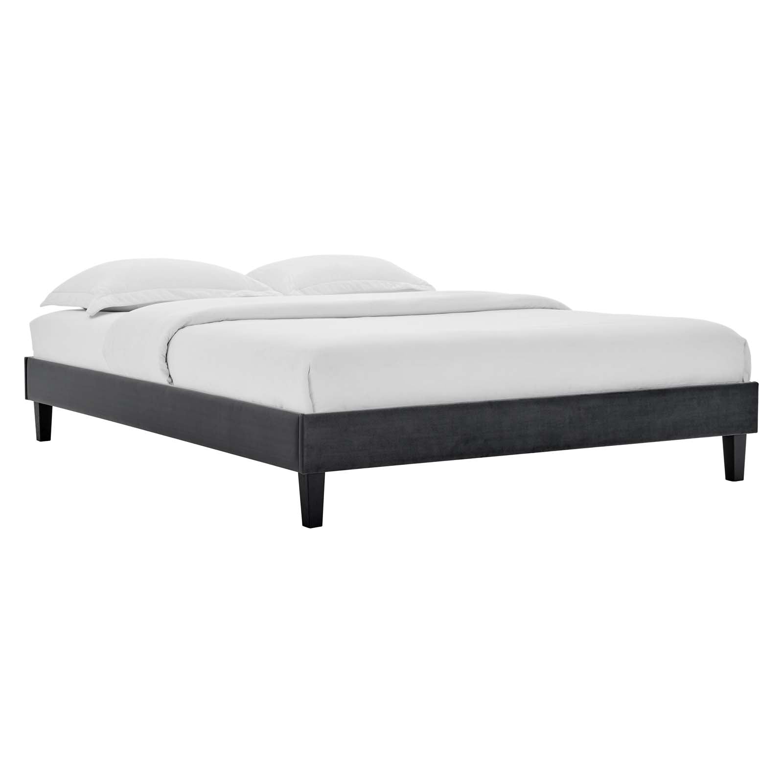 Amber Performance Velvet Twin Platform Bed By Modway - MOD-6780 | Beds | Modishstore - 10