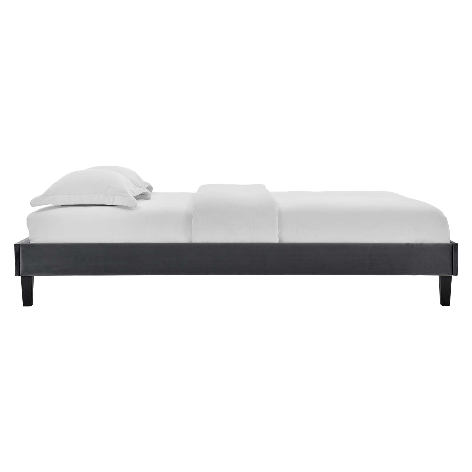 Amber Performance Velvet Twin Platform Bed By Modway - MOD-6780 | Beds | Modishstore - 11