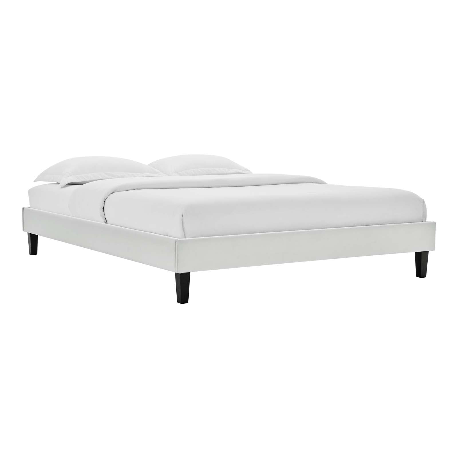 Amber Performance Velvet Twin Platform Bed By Modway - MOD-6780 | Beds | Modishstore - 38