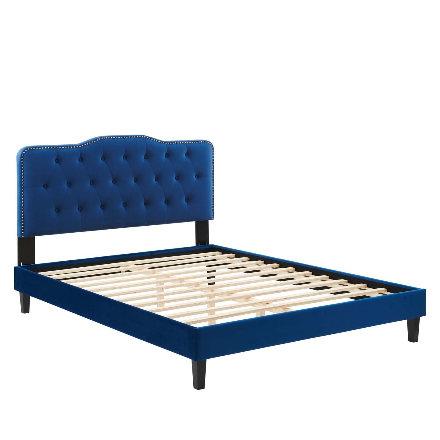 Amber Performance Velvet Twin Platform Bed By Modway - MOD-6780 | Beds | Modishstore - 64