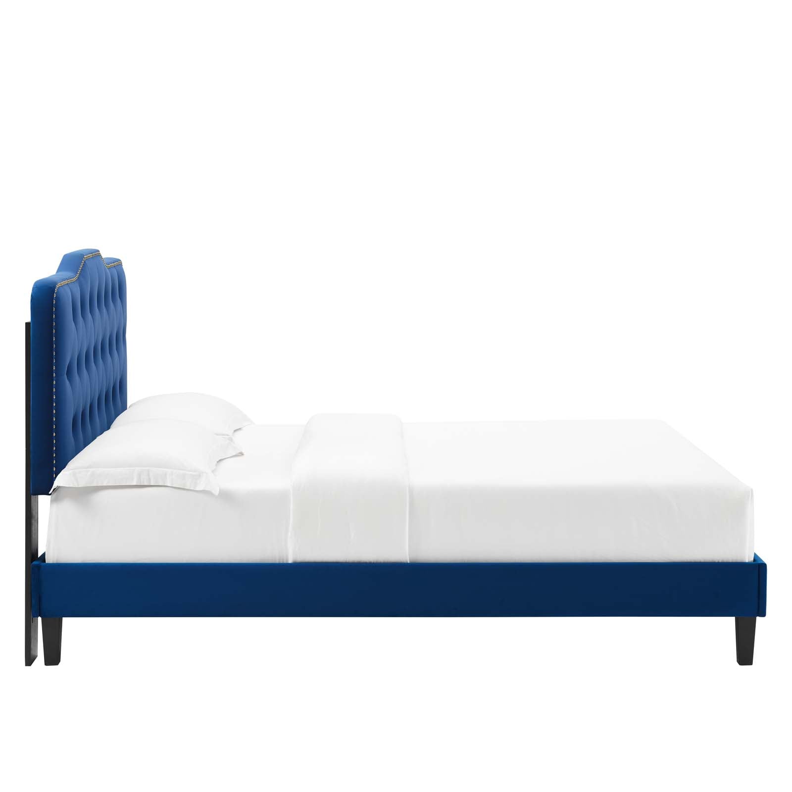 Amber Performance Velvet Twin Platform Bed By Modway - MOD-6780 | Beds | Modishstore - 65